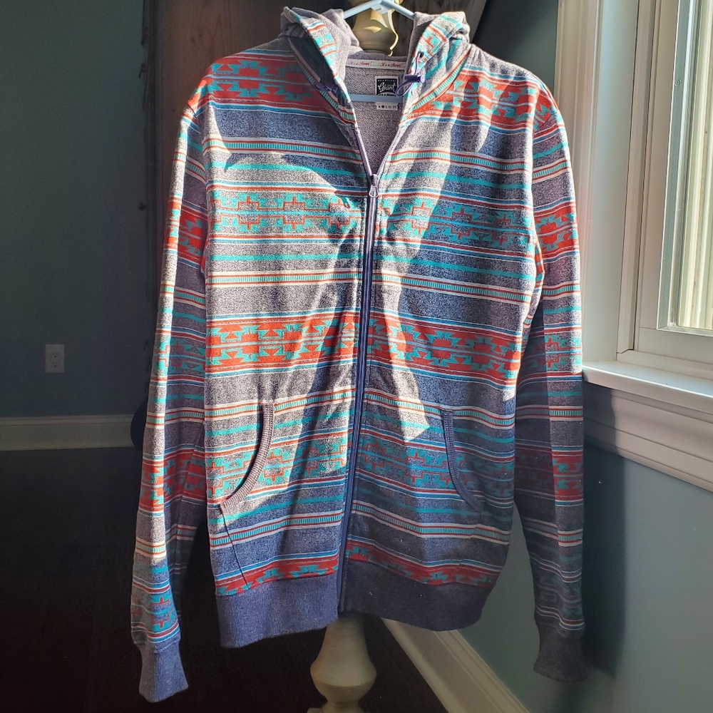 Aztec Navajo Inspired Zipper Jacket